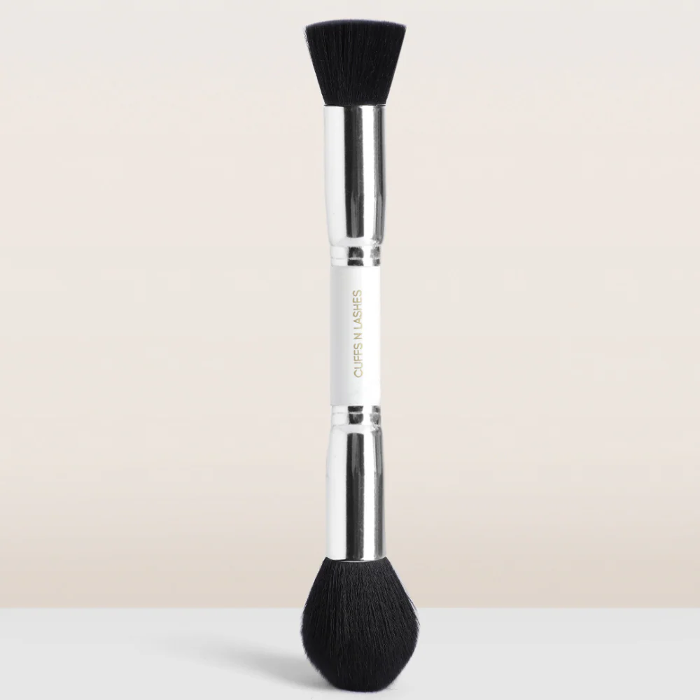 CUFFS N LASHES Double Duty Flat Top Foundation & Powder Brush - DD01 - Image 6