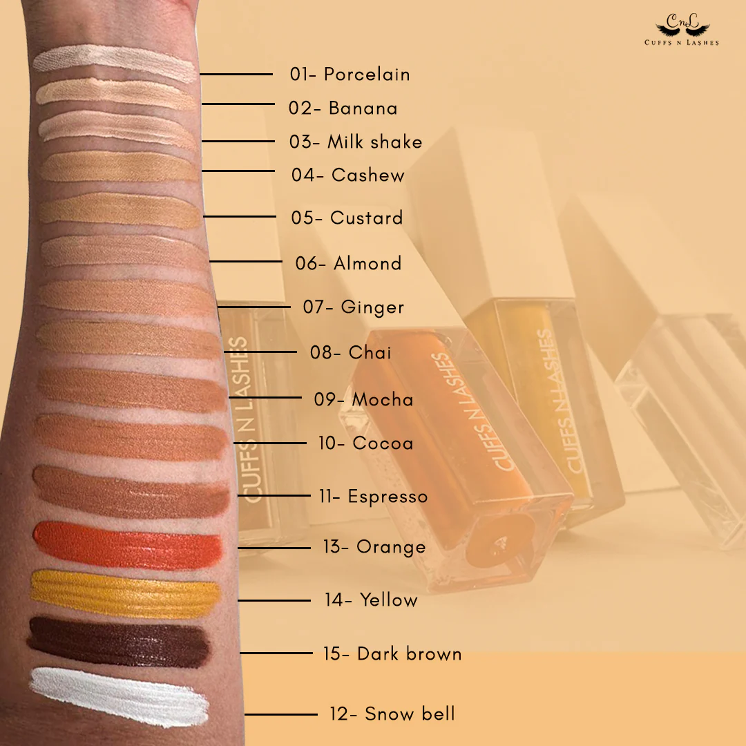 Cuffs N Lashes Cover It All Liquid Concealer - Image 5