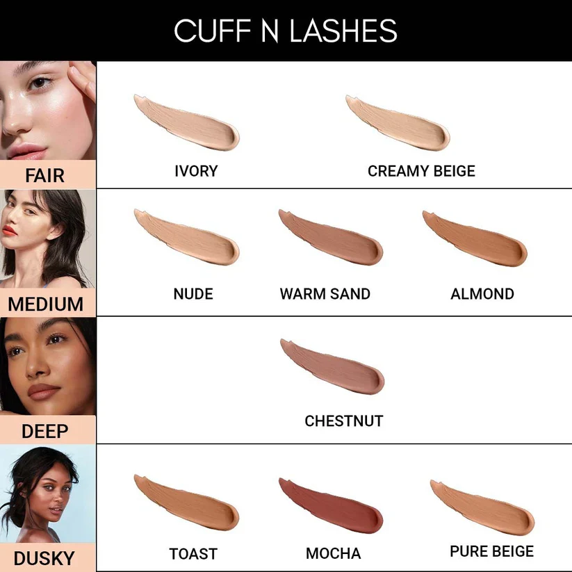 CUFFS N LASHES (New & Improved) Cover pots Concealer - Image 12