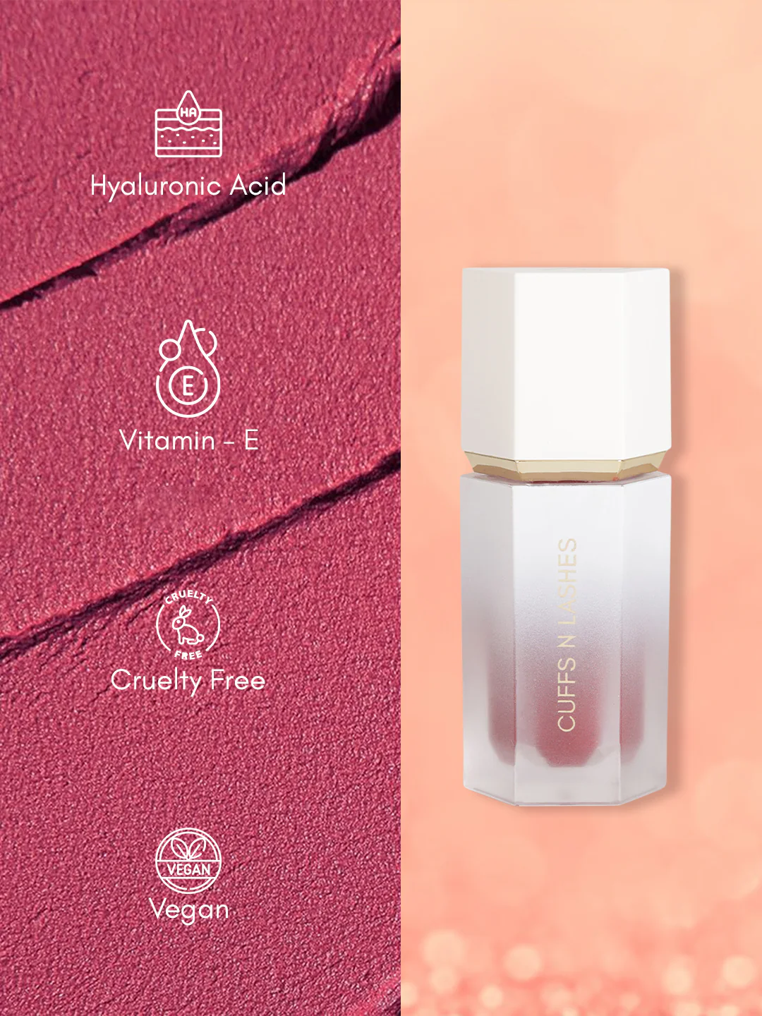 Cuffs N Lashes Afterglow Gel Blush – Lightweight Cream Blush - Image 12