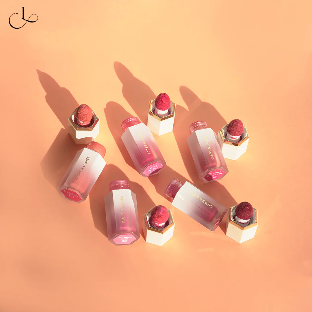 Cuffs N Lashes Afterglow Gel Blush – Lightweight Cream Blush - Image 3