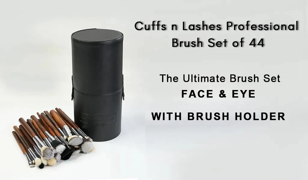 Cuffs N Lashes Brushes Set Of 44 (With Holder) - Image 4