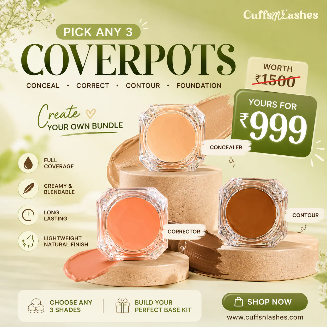 Cuffs N Lashes Cover Pots Bundle Of 3 - Image 3