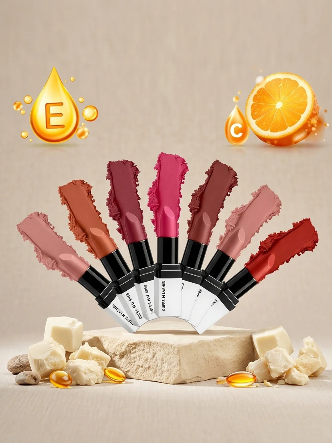 Cuffs N Lashes Doodle Mini Creamy Matte Lipstick SETS - Image 4
