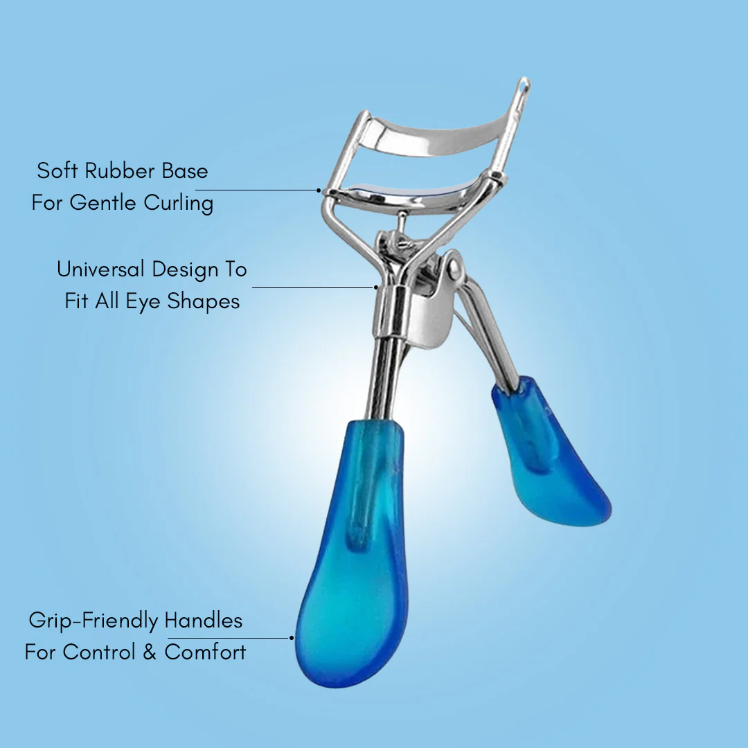 CUFFS N LASHES Eyelash Curler With Spring Soft Pads color vary - Image 3