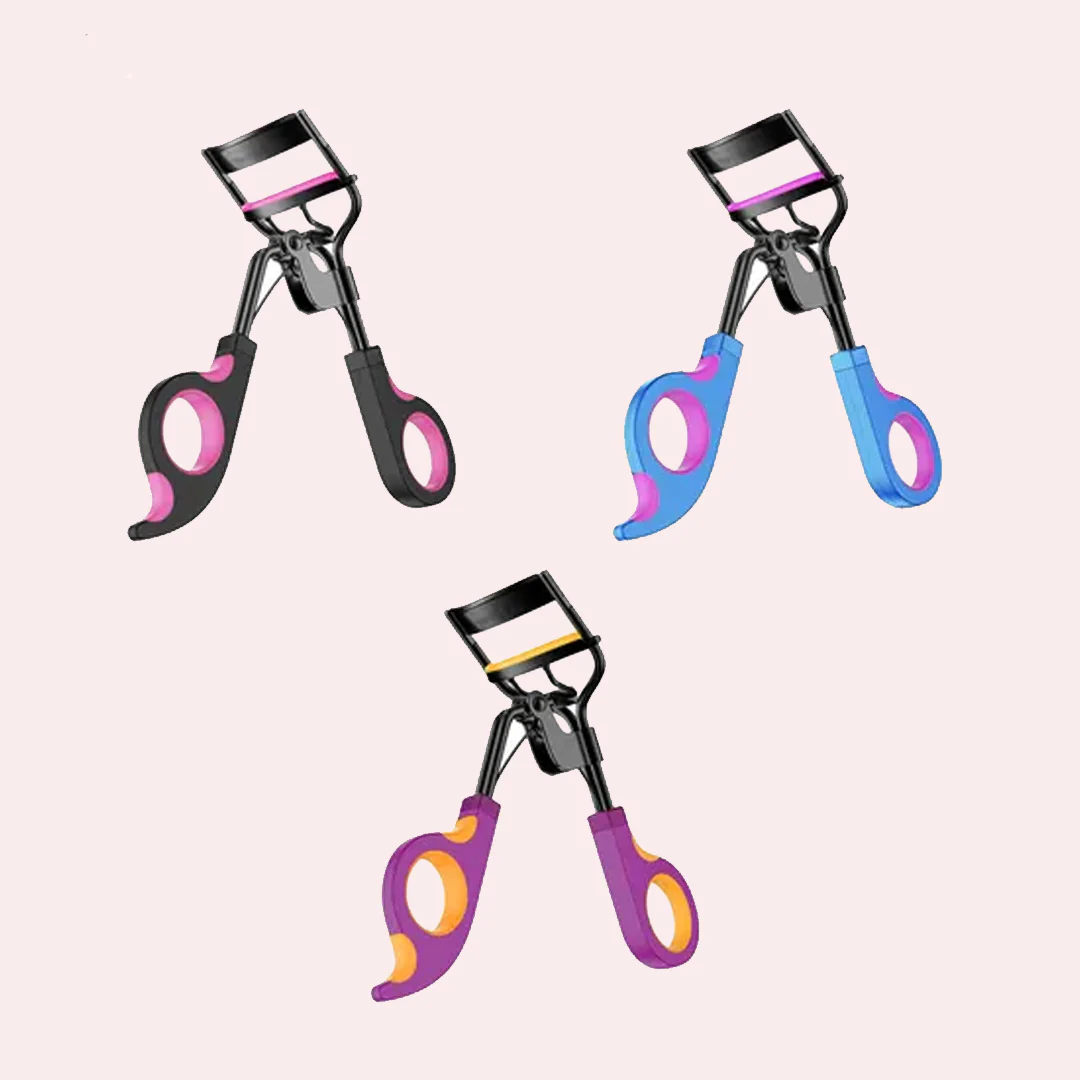 Cuffs N Lashes Eyelash Curler With Spring Soft Pads multicolor