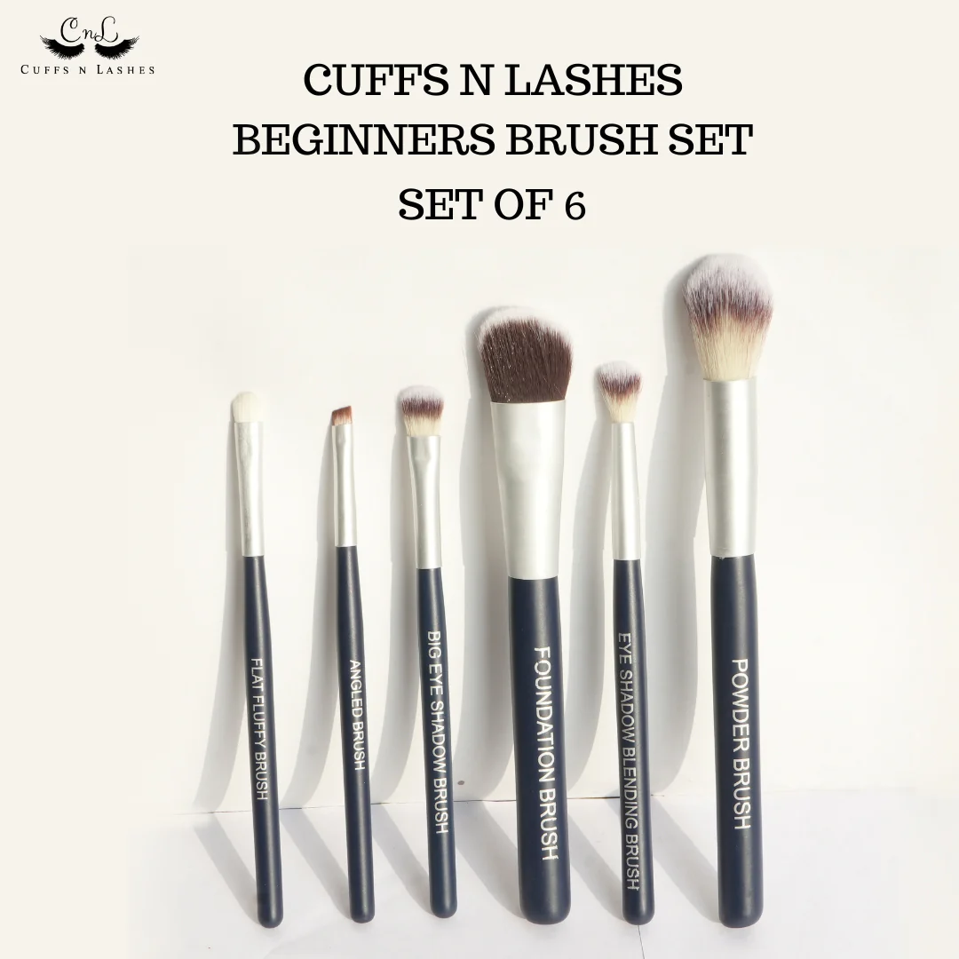 Cuffs N Lashes Brushes Set Of 6 - Image 2