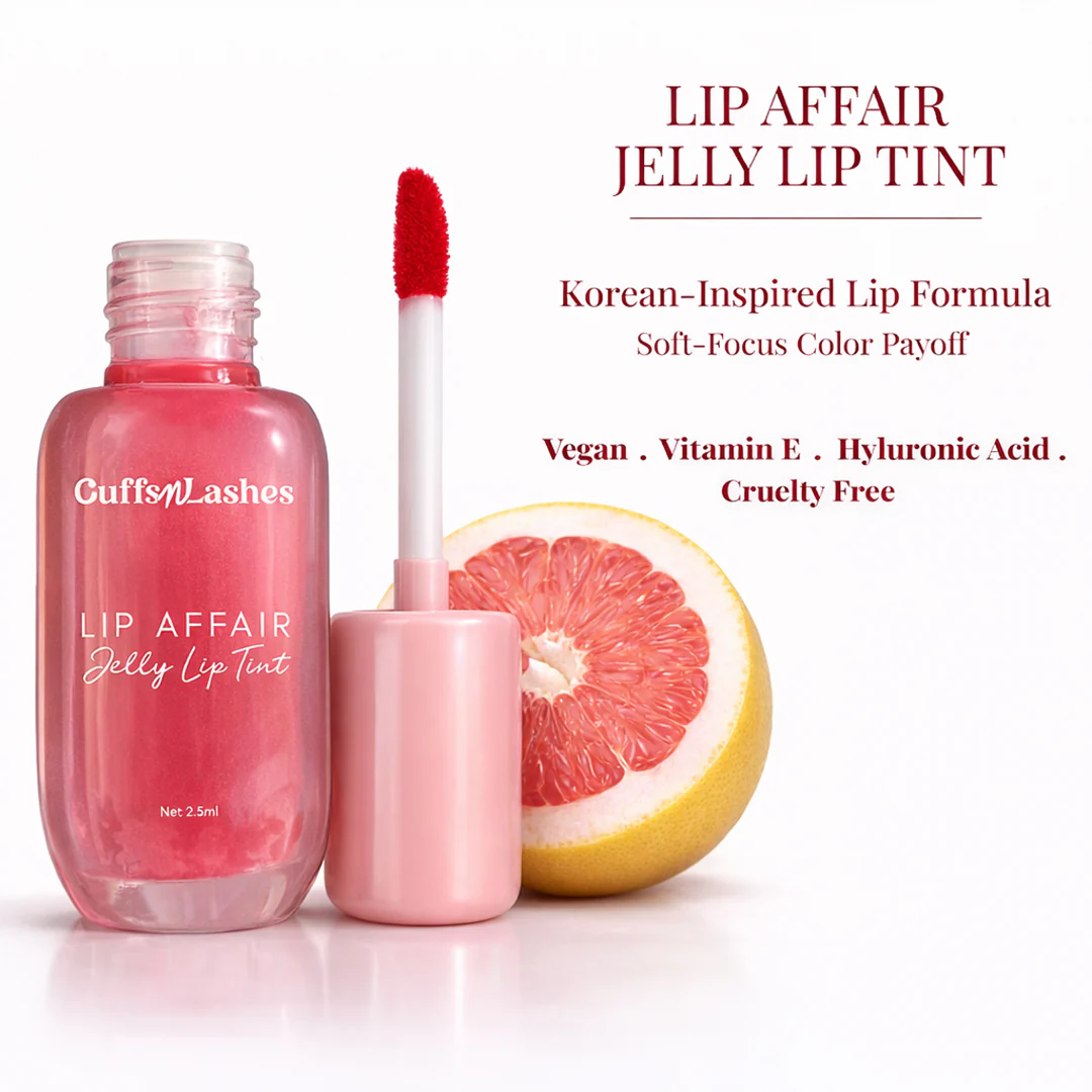 Cuffs N Lashes Lip Affair Jelly Lip Gloss Tint - Image 14