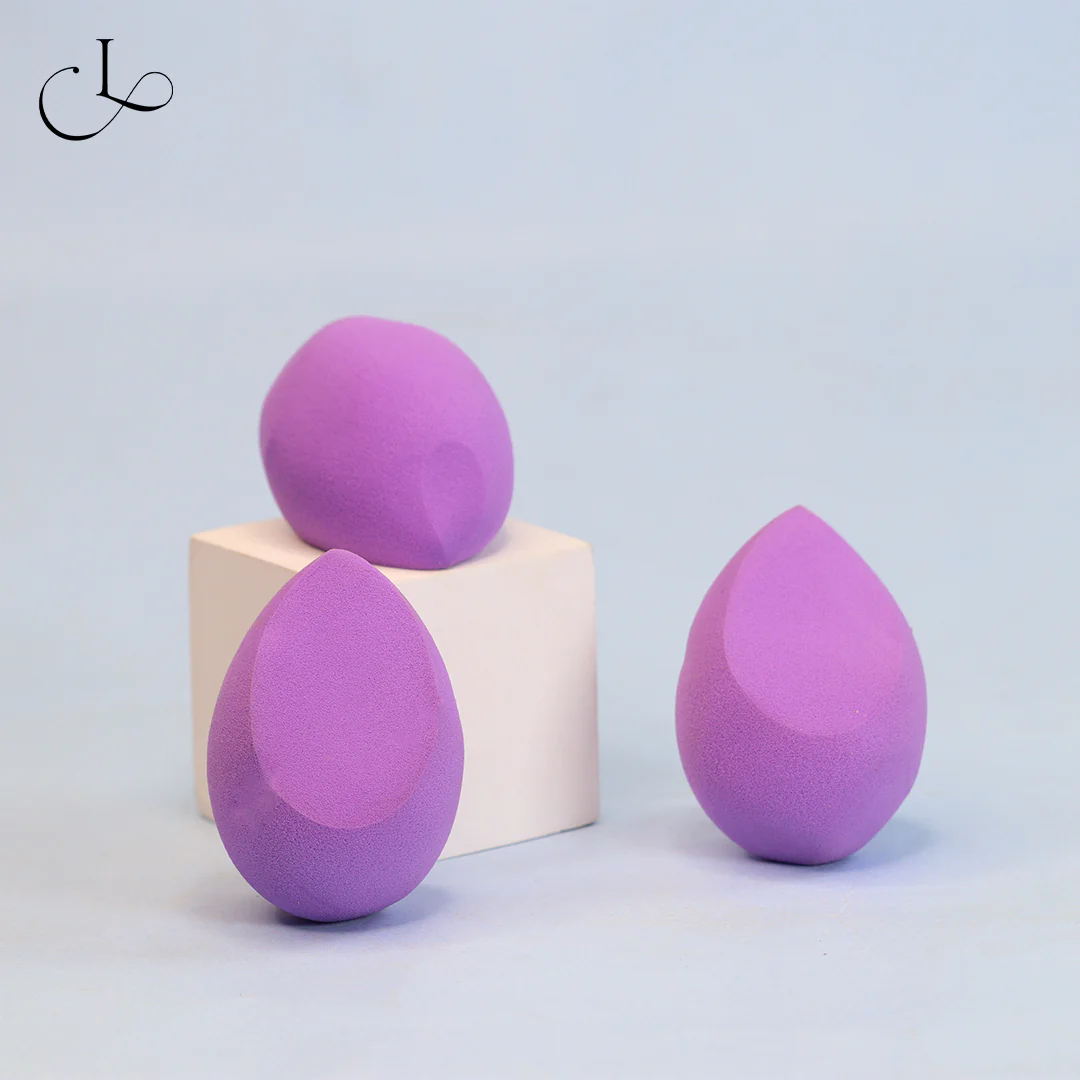 Cuffs N Lashes Makeup Blender/Sponge -Purple - Image 6