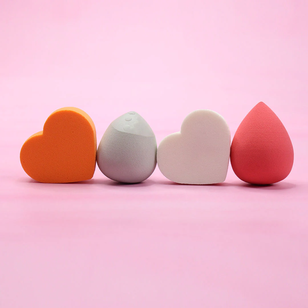 Cuffs N Lashes Makeup Blender/Sponge Set of 2  Multicolor - Image 4