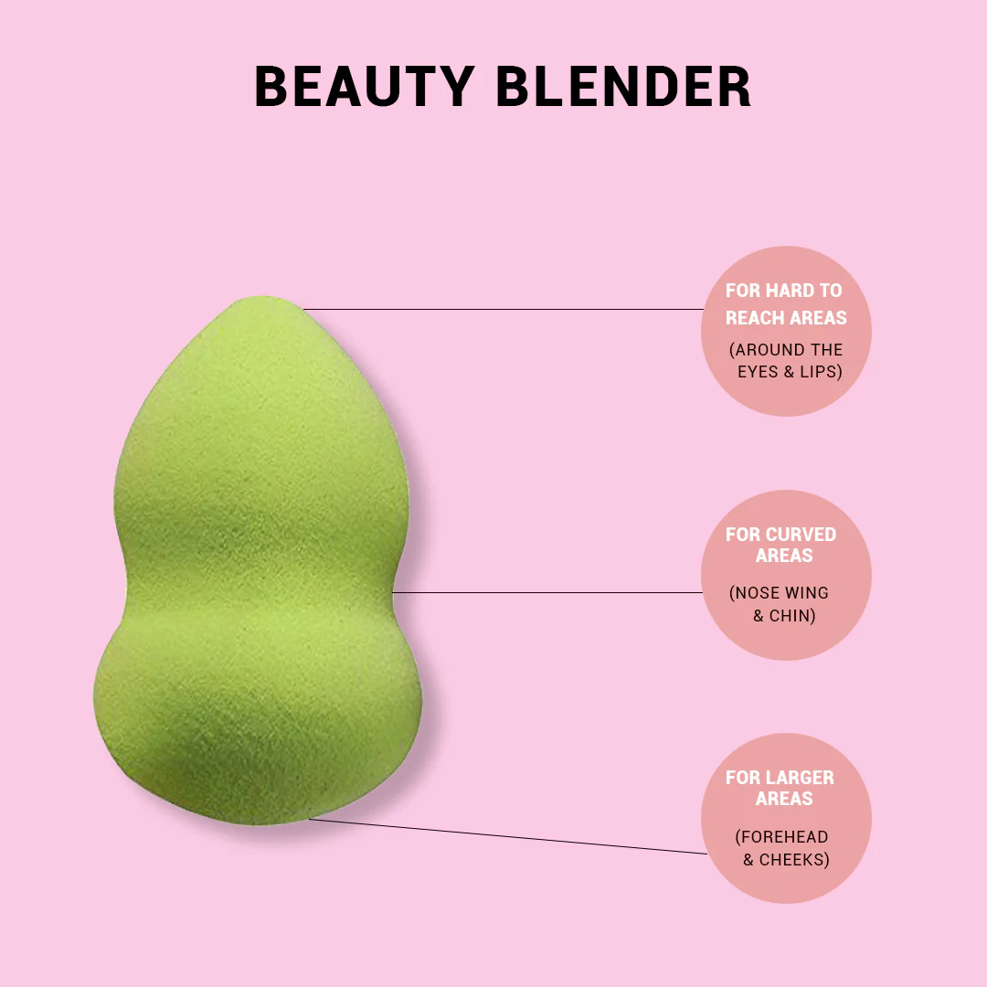 Cuffs N Lashes Makeup Blender/Sponge Set of 4 - Fruit Series - Image 4