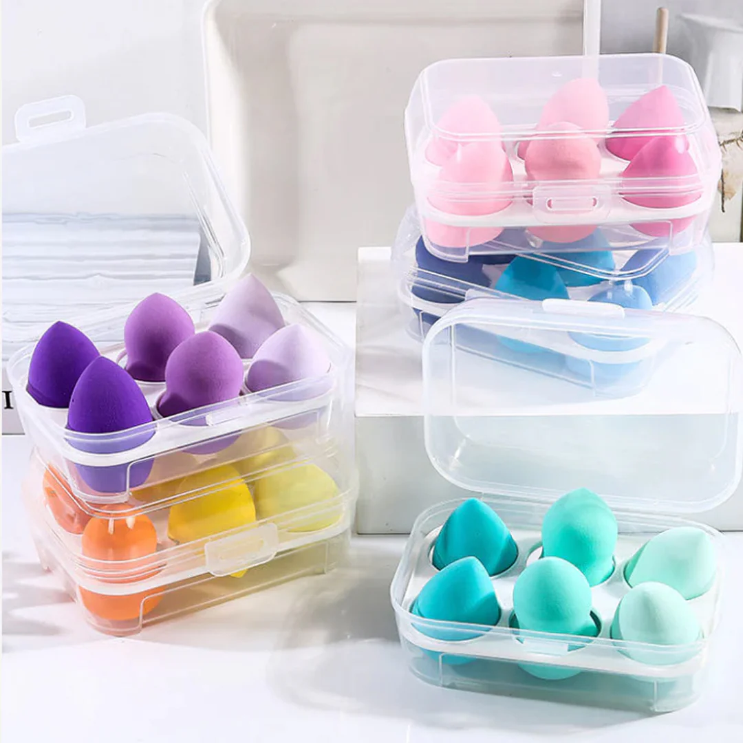 Cuffs N Lashes Makeup Blender/Sponge Set of 6 Multicolor - Image 4