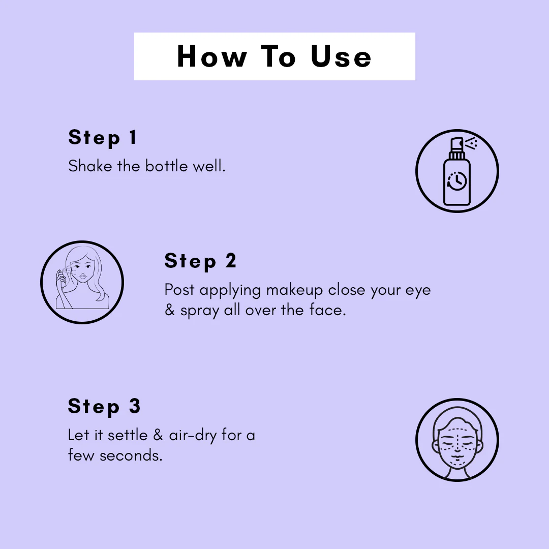 CUFFS N LASHES PERFECT FINISH MAKEUP SETTING MIST-65ML - Image 9