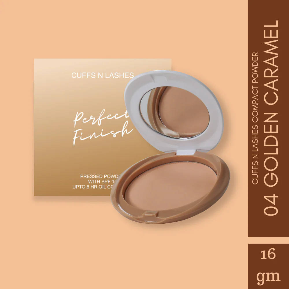 Cuffs N Lashes Perfect Finish Pressed Powder Compact with SPF 15 - Image 11