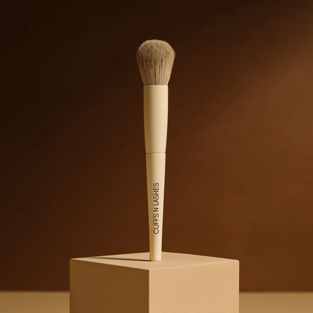 Cuffs n Lashes Pro Makeup Brush – Blush Brush - Image 2