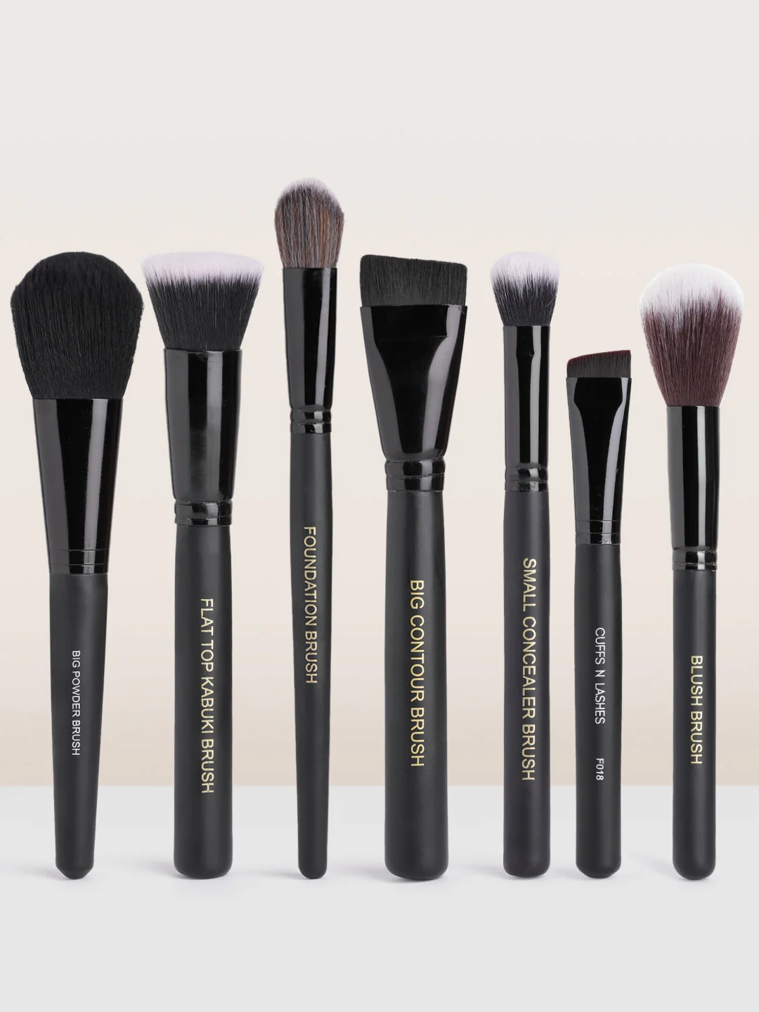 Cuffs N Lashes Face brush Set of 7 - Image 3