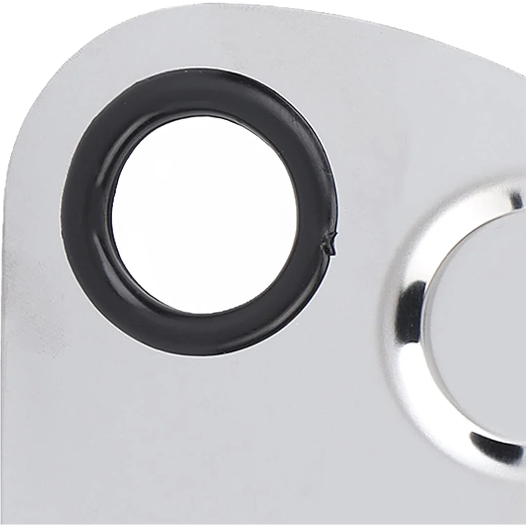 Cuffs N Lashes Stainless Steel Makeup Mixing Plate With Spatula - Image 6