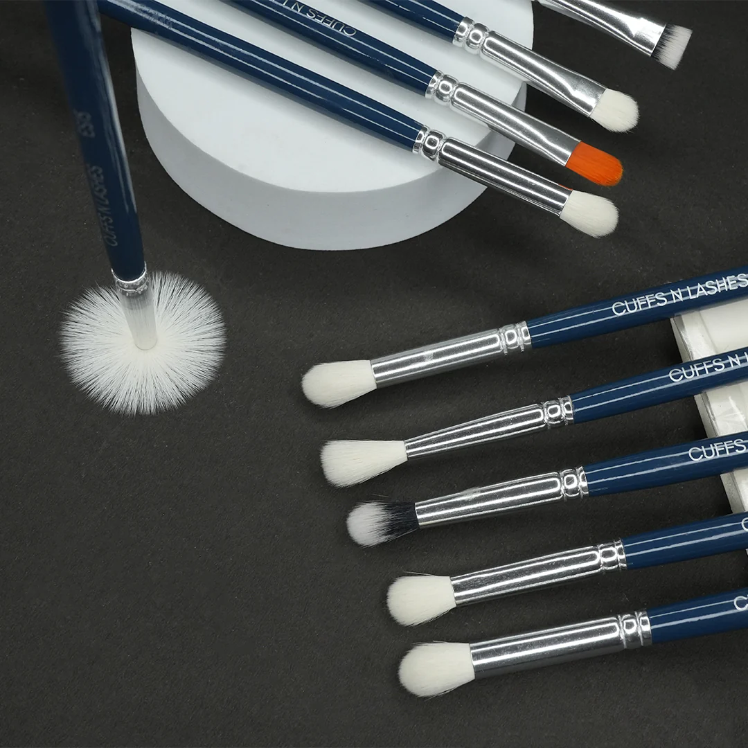 Cuffs N Lashes, The ULTIMATE Eye Brush set, Set of 9(B) - Image 7