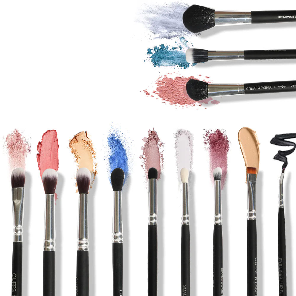 Cuffs N Lashes X ShyStyles Brush Set Of 9 - Image 6