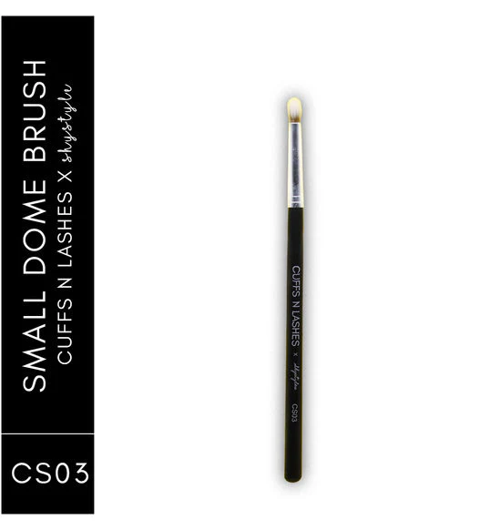 Cuffs N Lashes X Shystyles Makeup Brush - CS 03 Small Dome Brush - Image 2