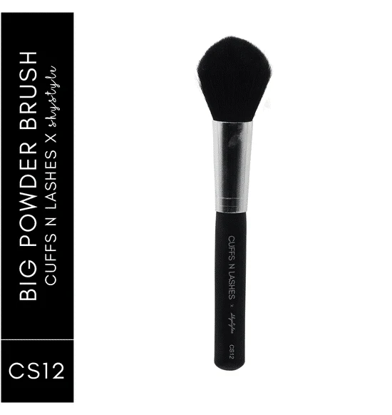 Cuffs N Lashes X Shystyles Makeup Brush - CS 012 - Big Powder Brush - Image 2