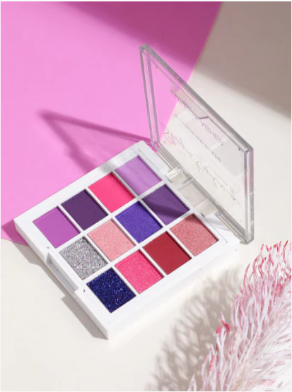Cuffs n Lashes x ShyStyles 12 Color Mini Palette