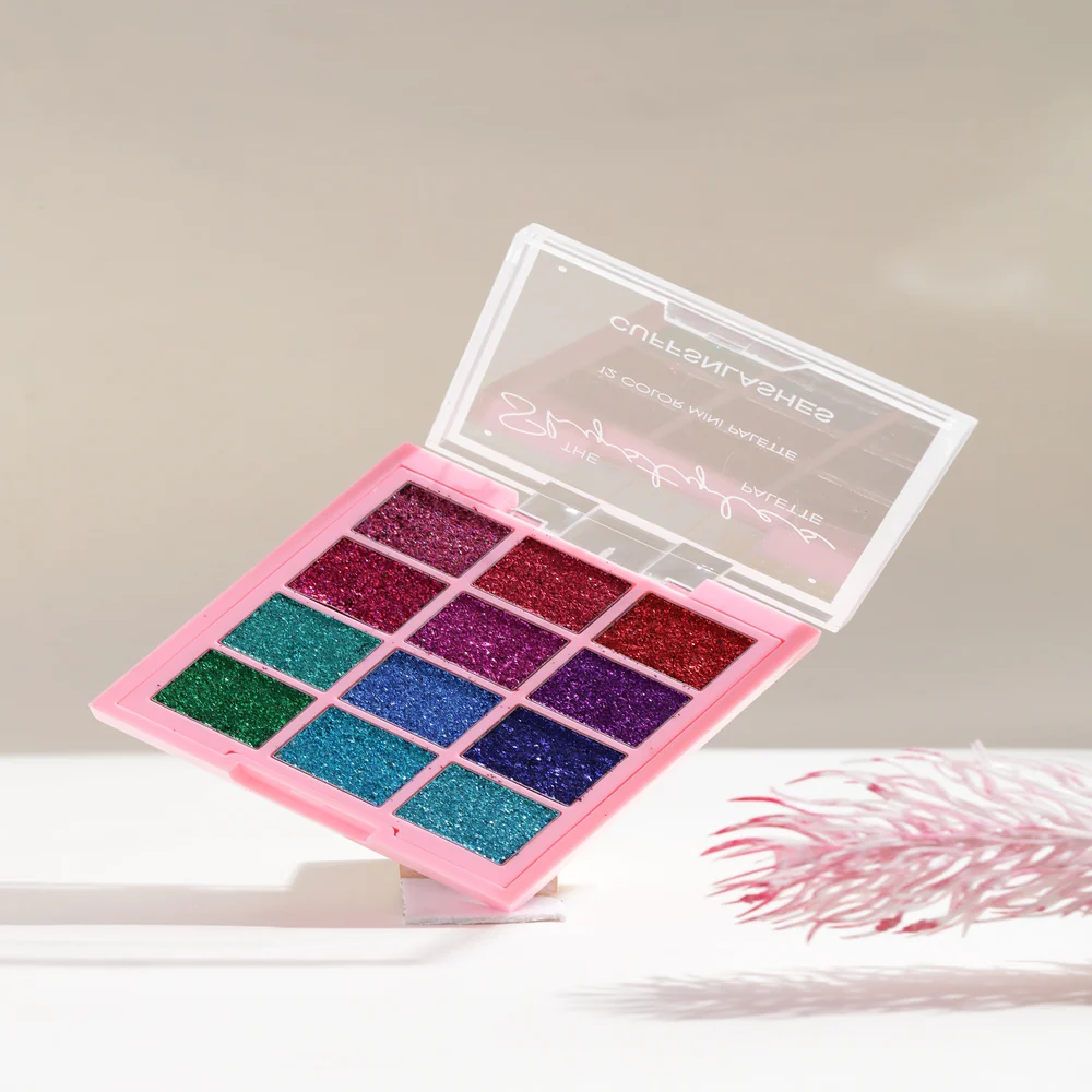 Cuffs n Lashes x ShyStyles 12 Color Mini Palette - Image 16