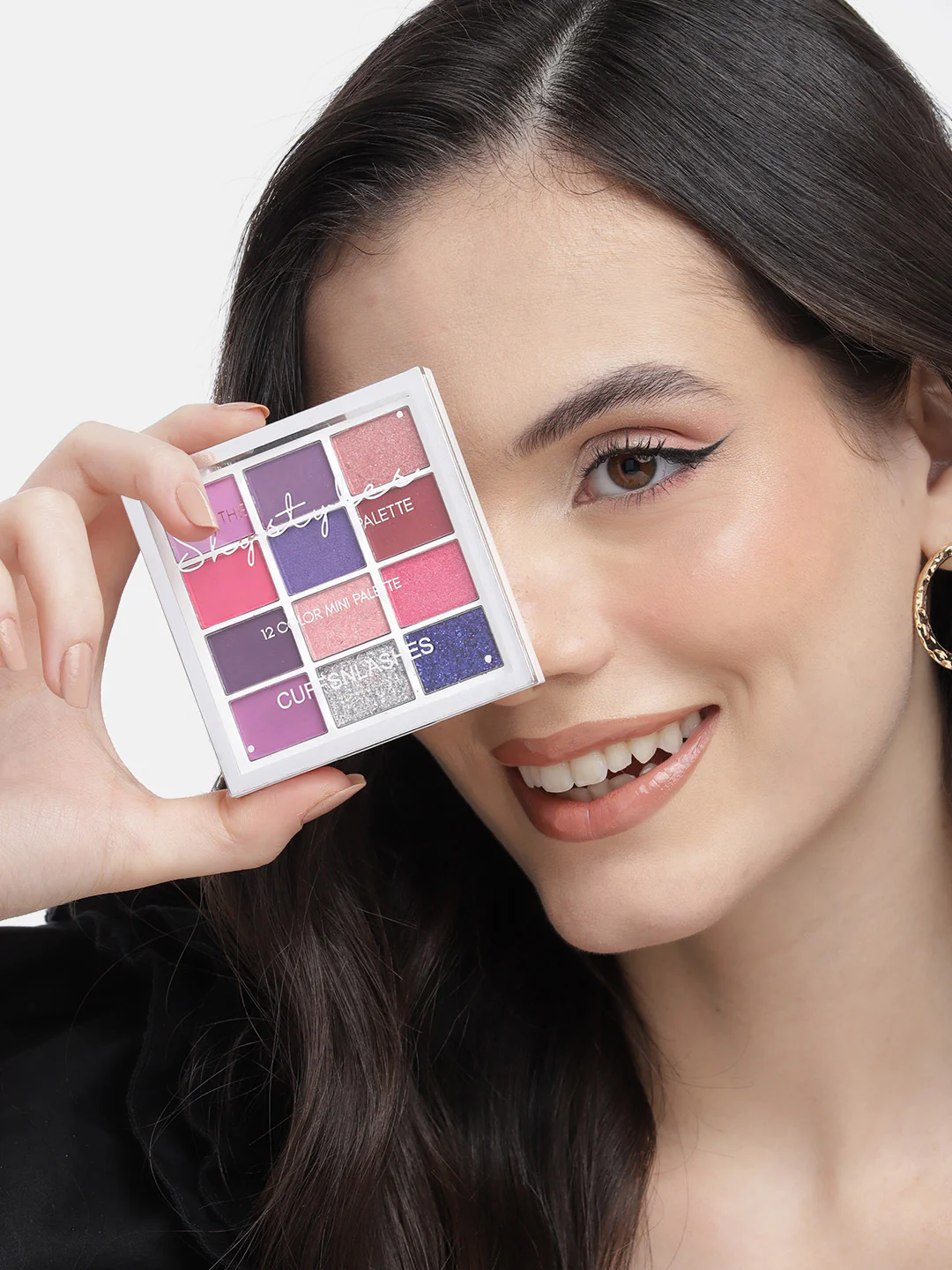 Cuffs n Lashes x ShyStyles 12 Color Mini Palette - Image 4