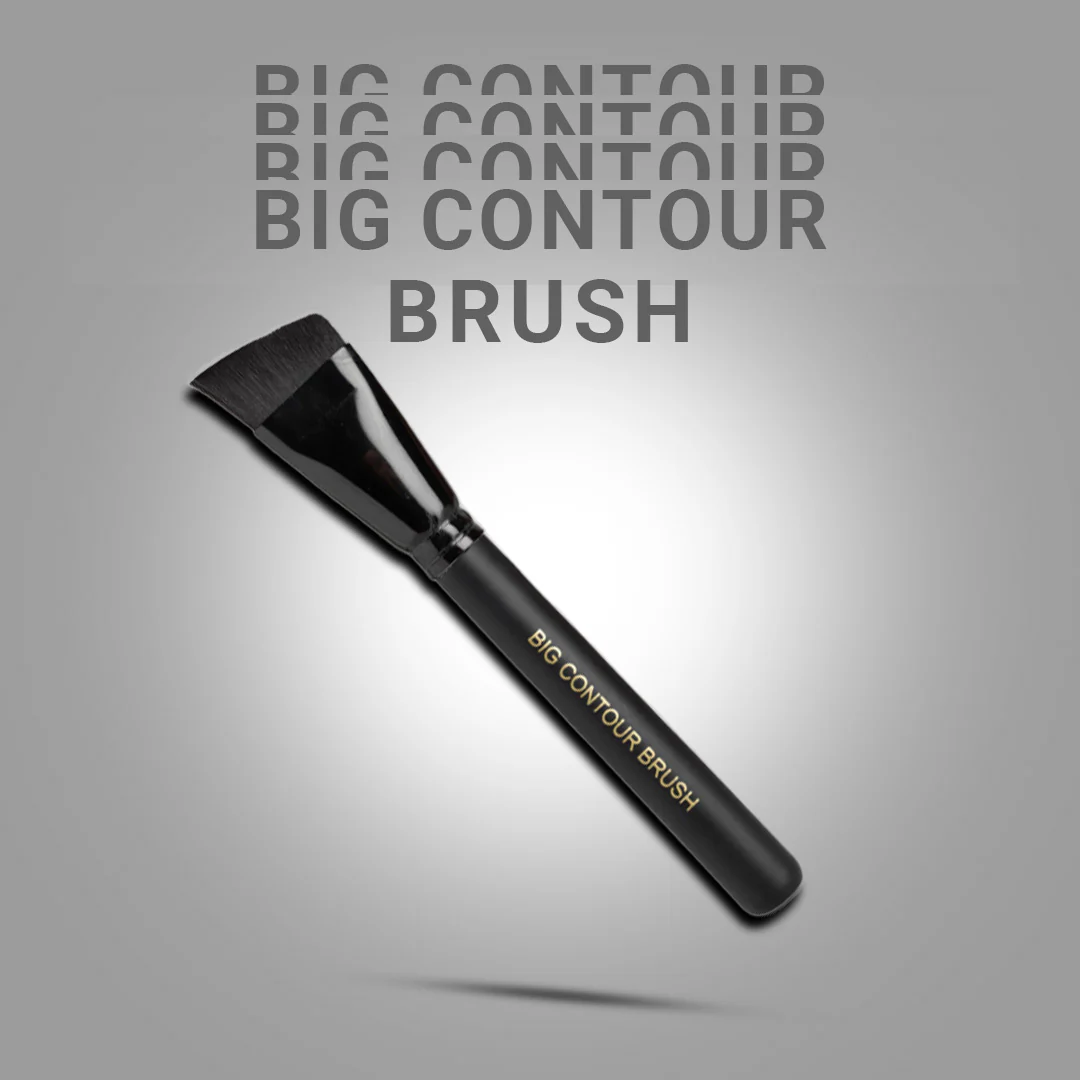 Cuffs N Lashes Makeup Brushes, F017 - Big Contour Brush - Image 2