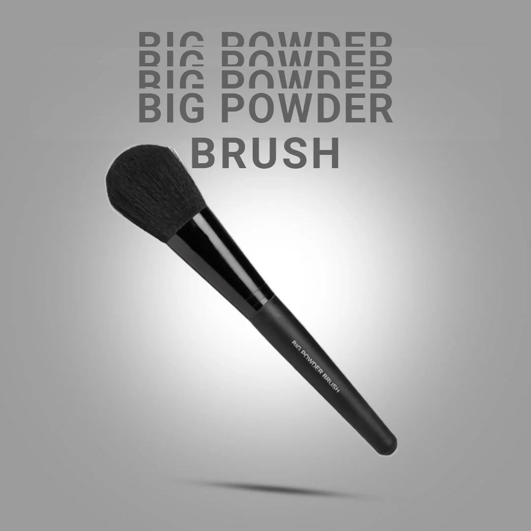 Cuffs N Lashes Makeup Brushes, F024 - Big Powder Brush - Image 2
