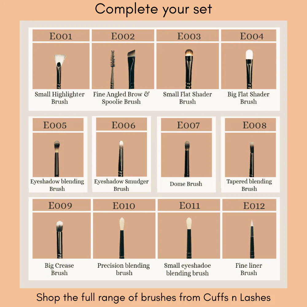 Cuffs N Lashes Makeup Brushes, F012 Contour Brush - Image 6