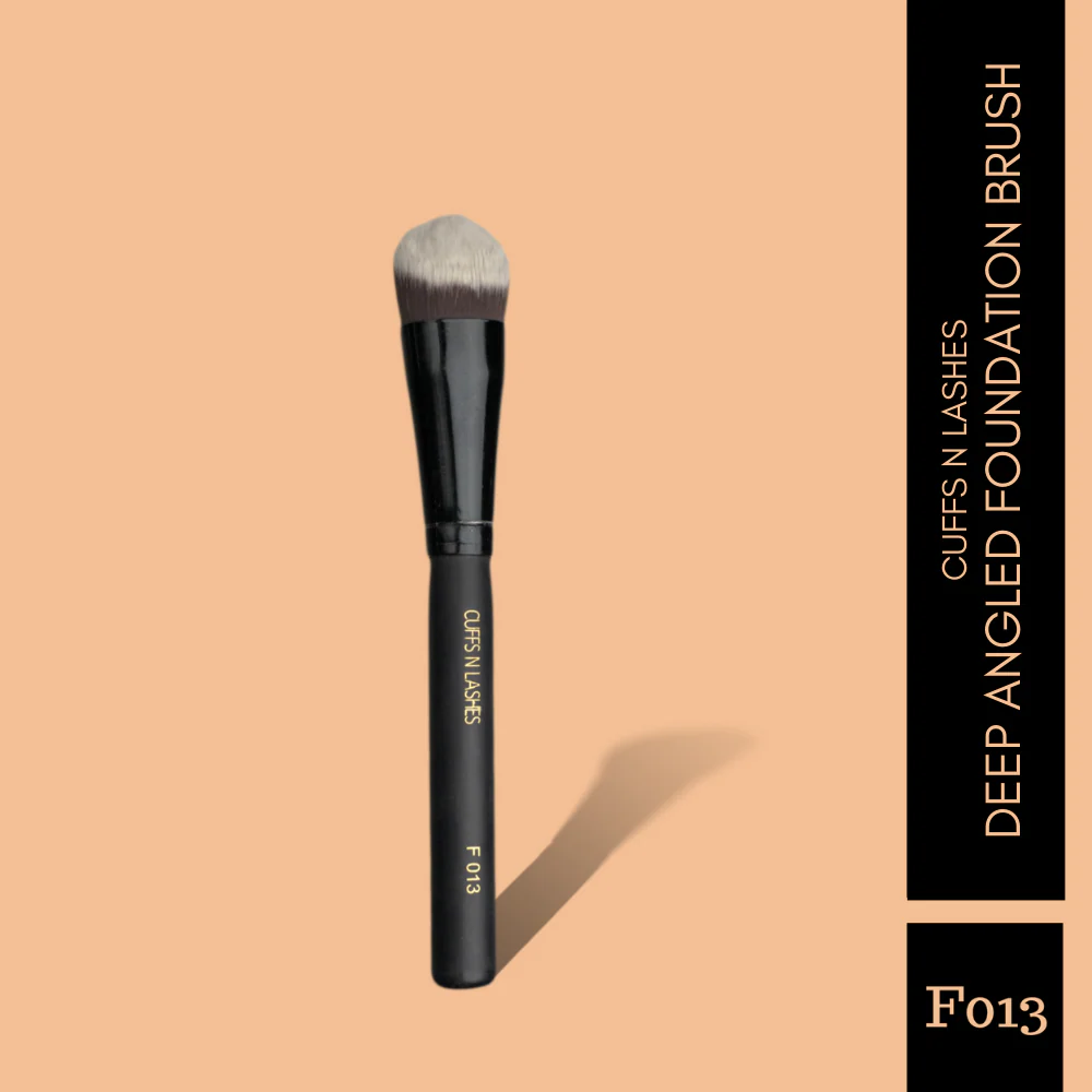Cuffs N Lashes Makeup Brushes, F013 Foundation Brush - Image 3