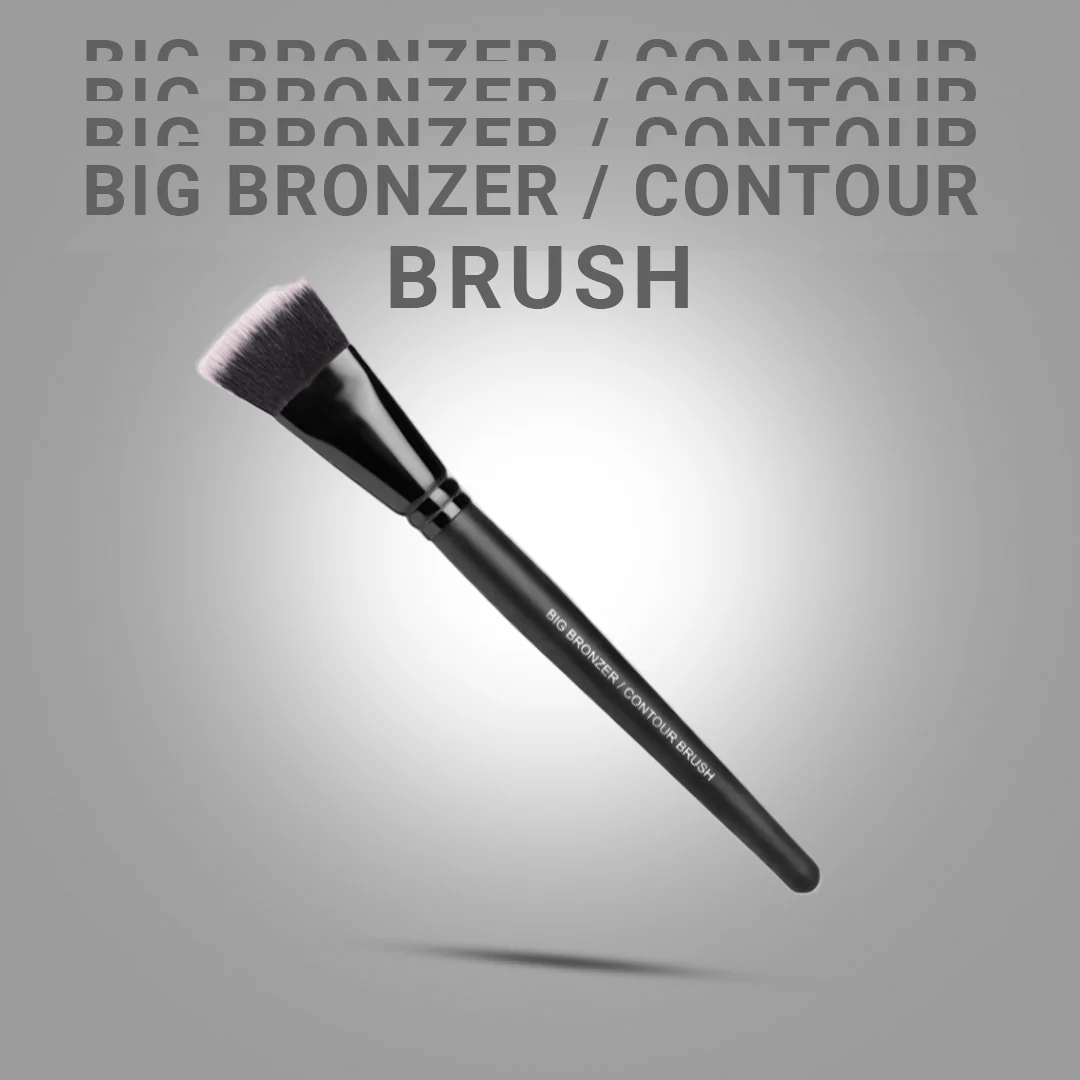 Cuffs N Lashes Makeup Brushes, F025 BIG BRONZER / CONTOUR BRUSH - Image 2
