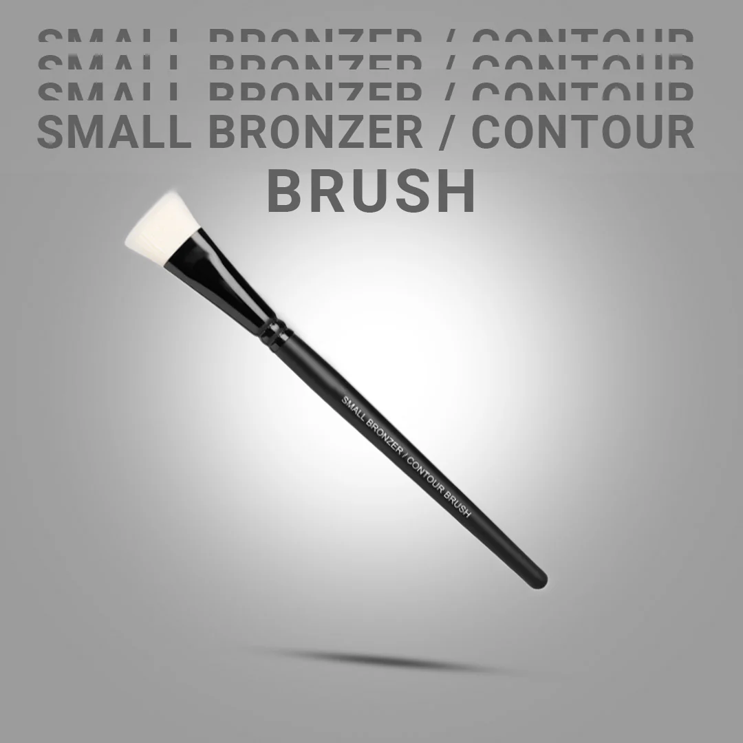 Cuffs N Lashes Makeup Brushes, F026 SMALL BRONZER/CONTOUR BRUSH - Image 2