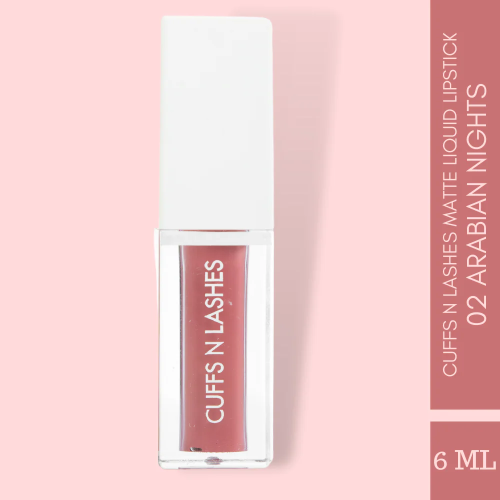 Cuffs N Lashes Matte Liquid Lipstick – Smudge-Proof - Image 12
